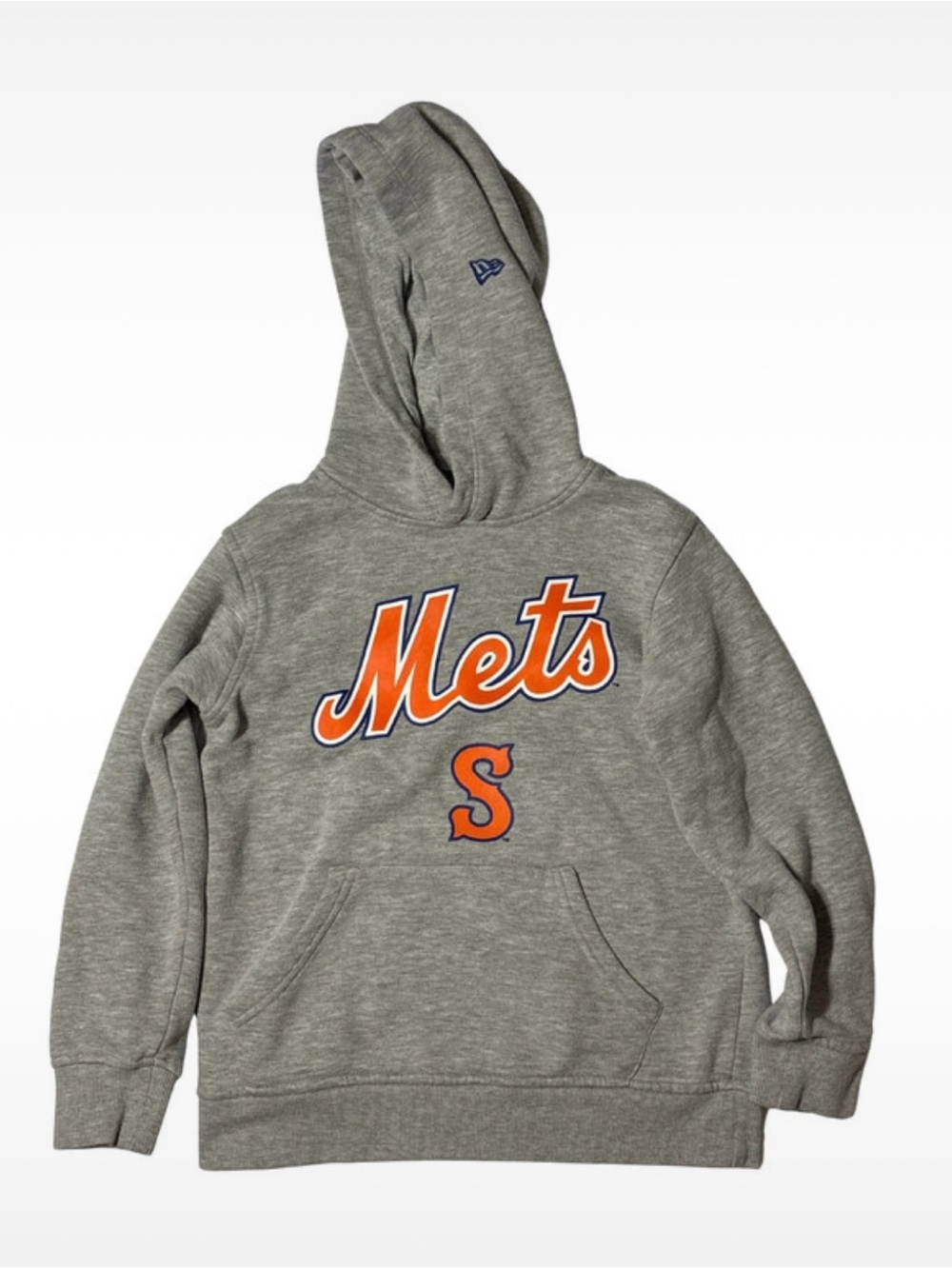 mets kids hoodie, size s (6/7)